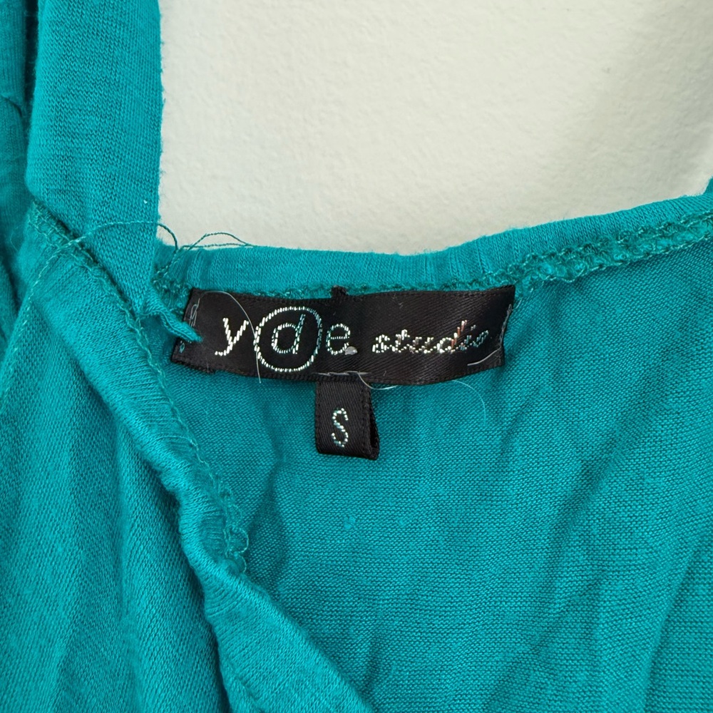 Teal Ruffle Top - Picture 3 of 4